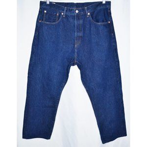 Gap Original Wash Less Water Button Fly Straight Leg Denim Jeans Short 38X27